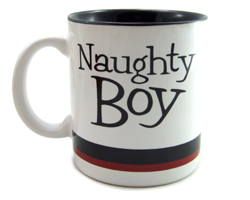 Naughty Boy Coffee Mug